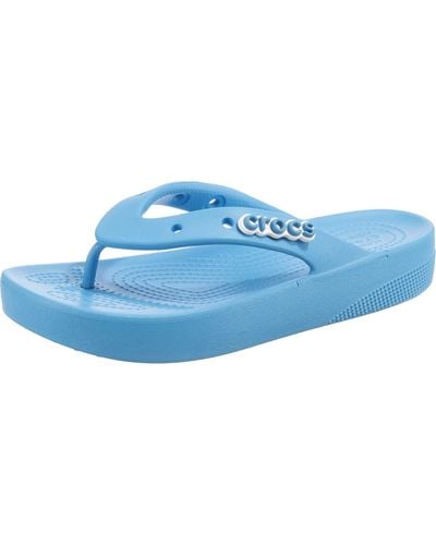 Crocs™ Zoccoli da Donna Classic Platform Flip W - Blu