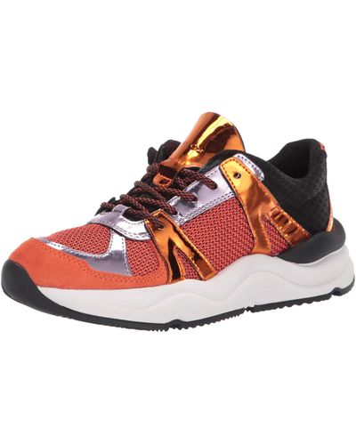 Geox D Topazio A Sneakers - Rood