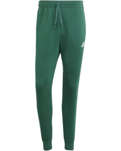 adidas Pantalón Essentials Regular Tapered Fleece - Verde