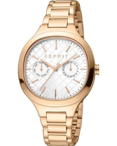 Esprit Casual Watch Es1l352m0075 - Metallic