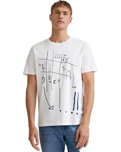 Desigual TS_Benedict T-Shirt - Bianco