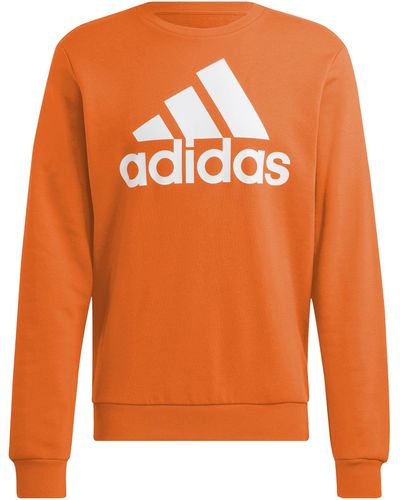 adidas M Bl FL SWT Sweatshirt - Orange