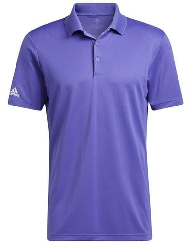 adidas Golf Performance Primegreen Polo Shirt - Purple