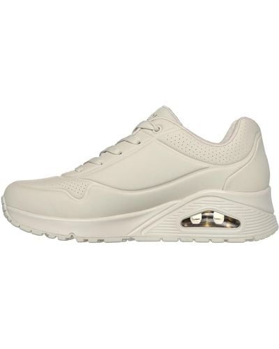 Skechers S Uno Golden Heart Natural J Goldcrown Limited Edition Trainers - Metallic