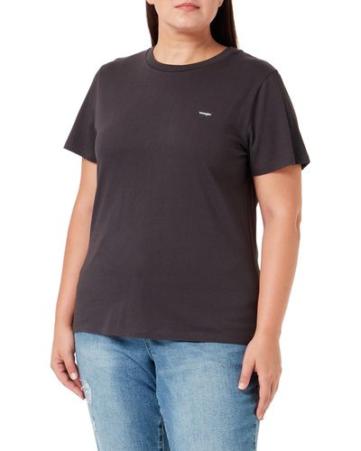 Wrangler Slim Tee T Shirt - Black