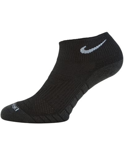 Nike Alledaagse Max Gewatteerde One Quarter Sok - Zwart