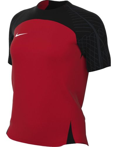 Nike W Nk Df Strk23 Top Ss Short-sleeve Soccer Top - Rood