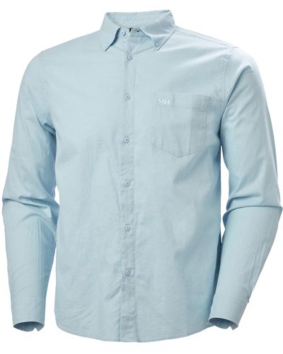 Helly Hansen Club Long Sleeve Shirt - Blue