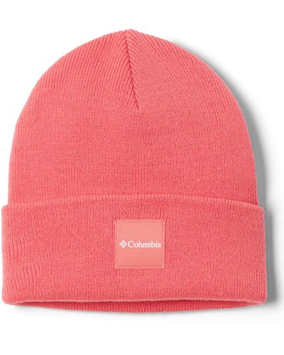 Columbia City Trek Heavyweight Beanie Hat - Pink