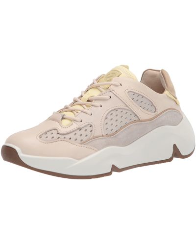 Ecco S Chunky Sneaker Laced Shoes - Natural