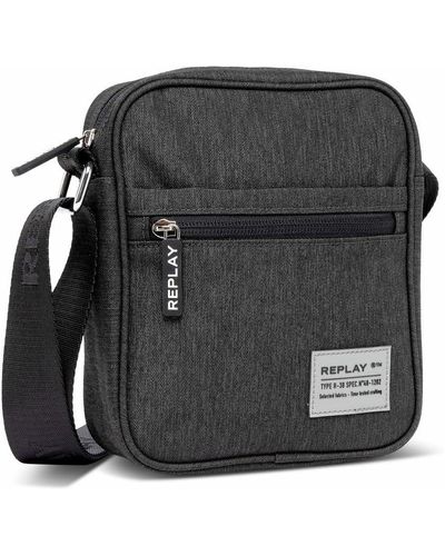 Replay Fm3633 Shoulder Bag - Black