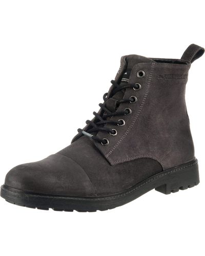 Pepe Jeans London Porter Boot Suede - Black