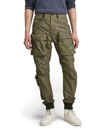 G-Star RAW Relaxed Tapered Cargo Shorts Voor - Groen