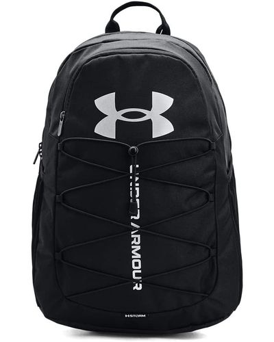 Under Armour Hustle Sport Backpack / / Silver - Black