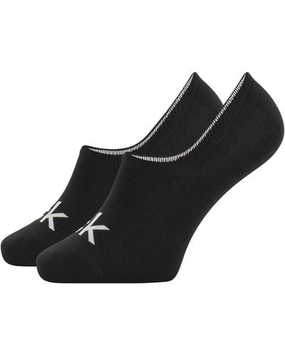Calvin Klein Socks-liner-logo Finley - Black