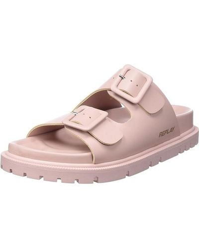Replay Hola Block Chausson - Rose