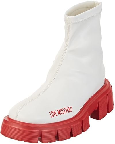 Love Moschino Ja24535g0fiey10a40 Ankle Boot - Red
