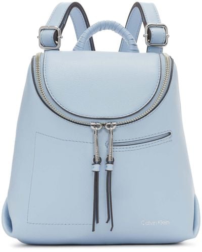 Calvin Klein Lake Organizational Mini Backpack - Blue