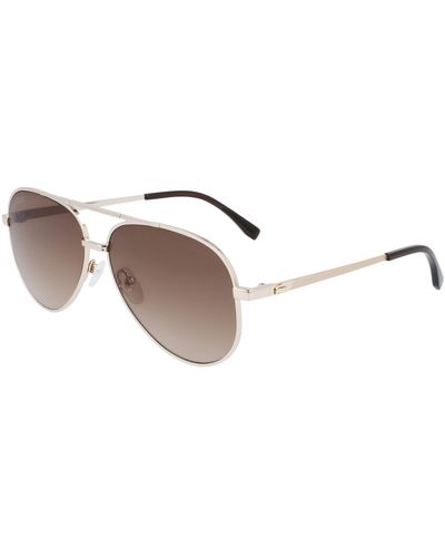 Lacoste Eyewear L233s-714 Sunglasses - Metallic