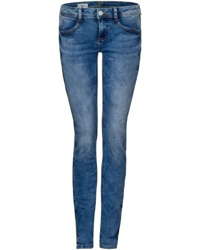 Street One 372806 Crissi Casual Fit Slim Jeans - Blau