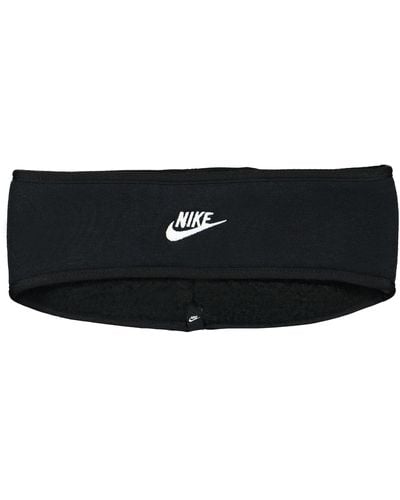 Nike Vrouwen Hoofdband Hoofdband Wafel In De Kleur Zwart/wit