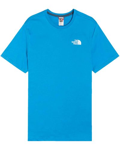 The North Face Bad Glasses T Shirt Blue