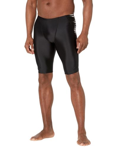 Speedo Swimsuit Jammer Eco Prolt Printed Team Colours Swim Briefs - Black