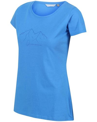 Regatta S Breezed II T-Shirt - Bleu