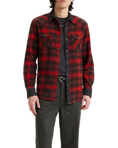 Levi's Barstow Western Standard - Rosso