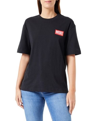 DIESEL T-danny-nlabel T-shirt - Black