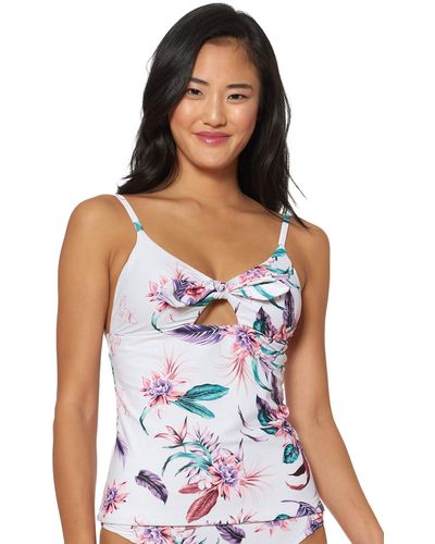 Jessica Simpson Standard Mix & Match Floral Print Swimsuit Separates - Multicolor