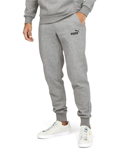 PUMA Essentials Fleece Sweatpants Pantaln Deportivo - Gris