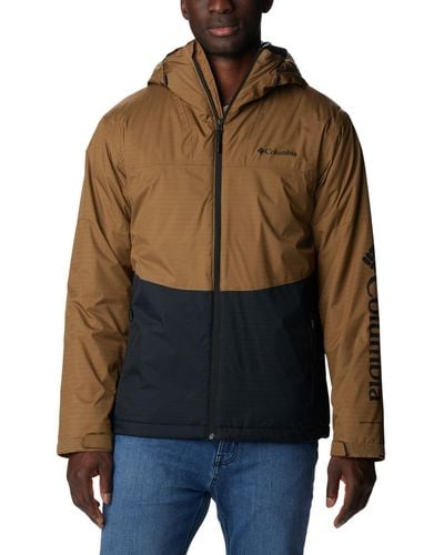 Columbia Point Park Insulated Jacket - Brown