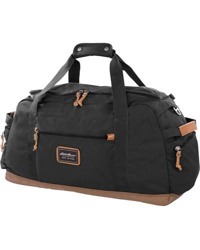 Eddie Bauer Bygone 45l Midsize Duffel Made From Rugged Polyester/nylon With U-shaped Main Compartment - Black