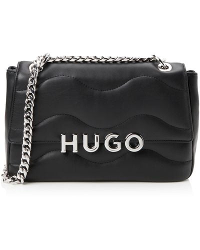 HUGO Lizzie Shoulder Bag - Black