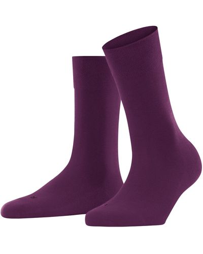 FALKE Sensitive London W So Cotton With Soft Tops 1 Pair Socks - Purple