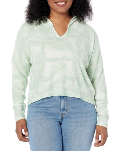 Roxy Endless Daze Pullover Hooded Top - Green
