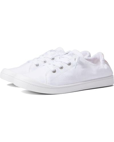 Roxy Bayshore Slip On Sneaker Shoe - White