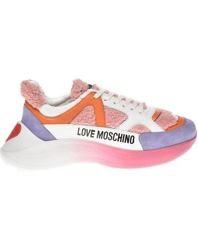 Love Moschino Ja15196g0fjo560a37 Trainers - Pink
