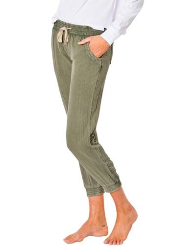 Rip Curl Womens Pants - Green