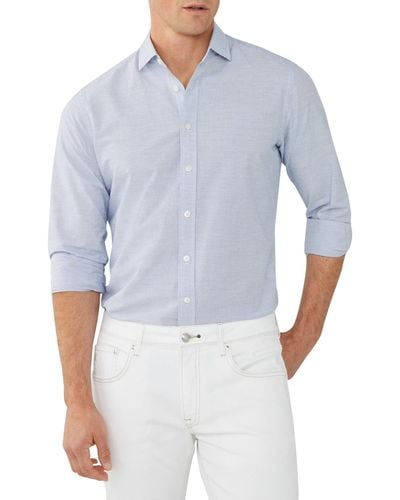 Hackett Barre Stripe Shirt - Blue