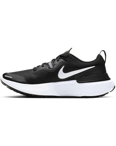Nike React Miler Running Shoe - Black