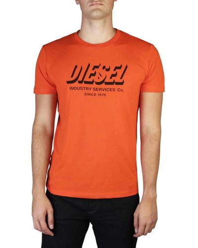 DIESEL T-shirts - Orange