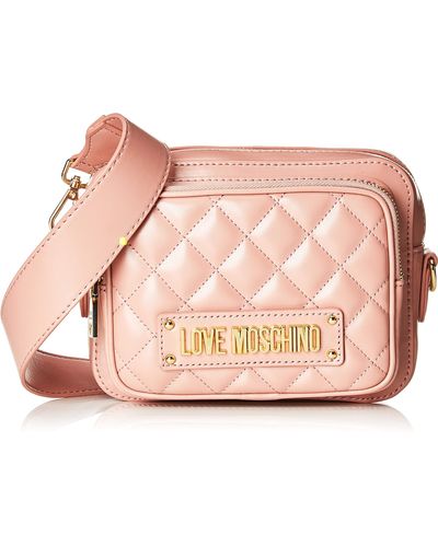 Love Moschino Quilted Nappa Pu - Rosa