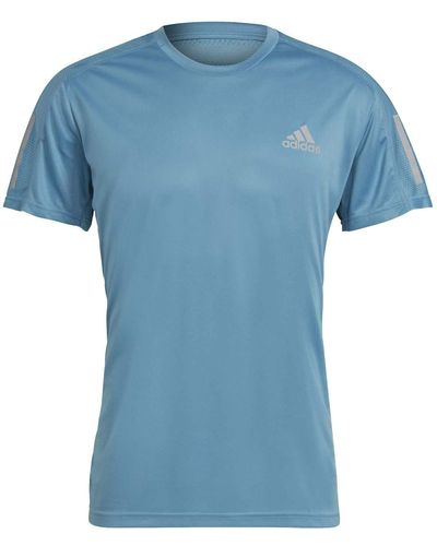 adidas Own the Run T-Shirt - Blau