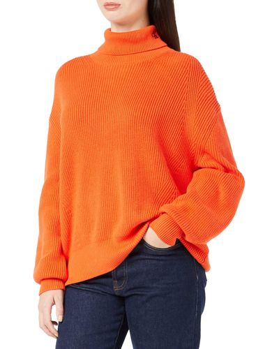 Damen-Pullover und Strickwaren von Calvin Klein in Orange | Lyst DE