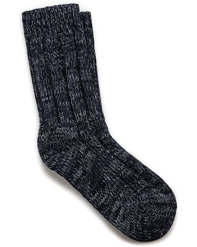 Birkenstock Cotton Twist Boot Socks - Blue