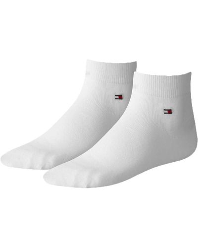Tommy Hilfiger Quarter 2p Ankle Socks - Black