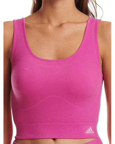 adidas Cropped Top Biancheria Intima - Rosa