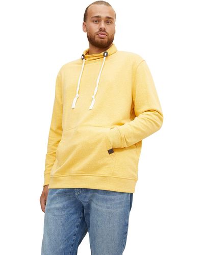 Tom Tailor Plusize Sweatshirt mit Schalkragen 1034743 - Mettallic